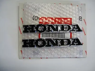 Honda Cl350 Cl175 Cl100 Cl70 Cb350 Cb100 Gas Fuel Tank Emblems Badges Oem 105 • $99.99