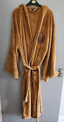 Star Wars Jedi Knight Hooded Bathrobe Dressing Gown One Size Adult Great... • £4.99