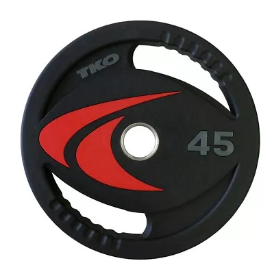 NEW! TKO SIGNATURE URETHANE OLYMPIC PLATE 45 LB - Sold By EACH • $49.99