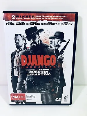 Django Unchained DVD NEW (Region 4) Free🇦🇺Postage Quentin Tarantino  • $5.73