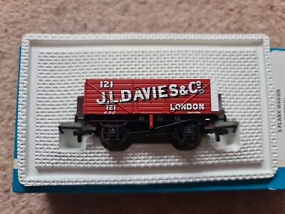 Hornby 7 Plank Open Wagon 121 J. L. Davies & Co London Livery • £8.99