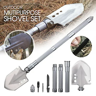 $22.80 • Buy Camping Shovel Folding Outdoor Survival Tools Multifunction Hiking Military