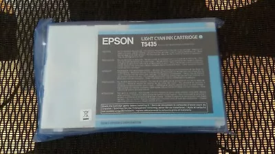 2017 Genuine Epson Light Cyan T5435 Ink Stylus Pro 4000 7600 9600 110ml New • $82