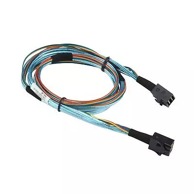 Supermicro CBL-SAST-0531-01 Internal MiniSAS HD - MiniSAS HD SFF-8643 80cm Cable • $13.95