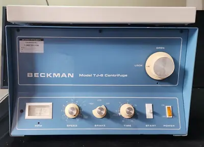 Beckman TJ-6 Centrifuge With TH-4 Rotor & Buckets Approx. 3000 RPM Max Works! • $50