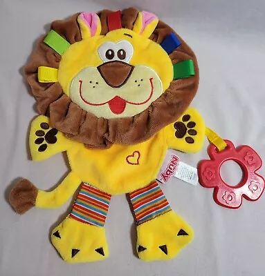 NUBY Baby Comforter Taggie Lion Wild Animal Soft Toy Doudou Plush 10  • £5.49