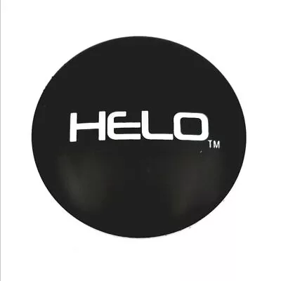 Helo Satin Black Center Cap Logo Sticker For 5 6 Lug Helo Wheels 6x5.5 For HE878 • $9