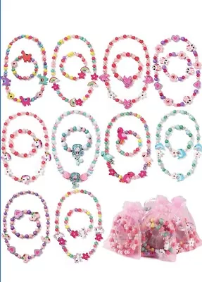 1Set Bracelet Set Chunky Jewelry For Girls Little Kids Christmas Gift Toddlers • $6.99