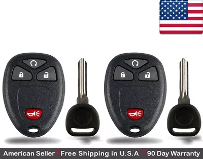 2x New Replacement Keyless Entry Remote OUC6027 For Cadillac Chevrolet GMC Buick • $24.95