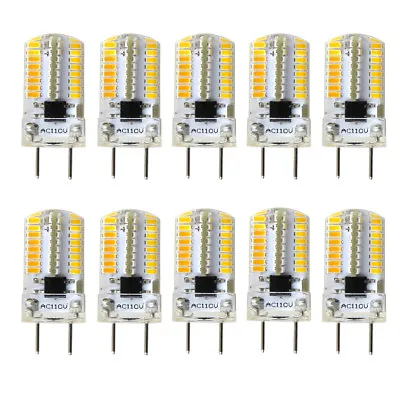 10pcs G8 LED Light Bulb Lamp T5 64 3014 Kitchen Cabinet Lighting Warm White 120V • $17.47