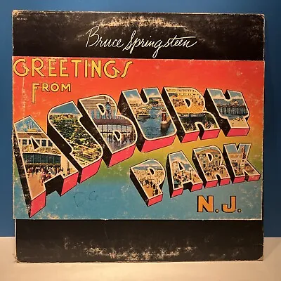 $10 • Buy Bruce Springsteen – Greetings From Asbury Park, N.J. 1980 PC 31903 LP Near Mint.