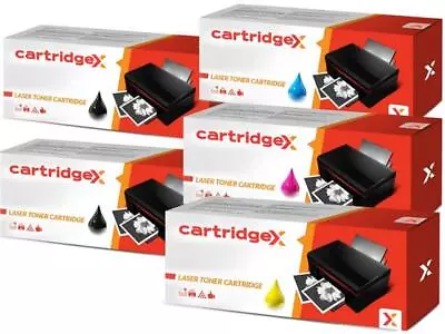 5 Non-OEM Toner Cartridge Set For Samsung CLX-3180 CLX-3180FN CLX-3180FW CLP-320 • £80.03