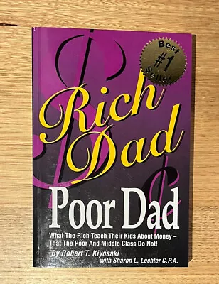 Rich Dad Poor Dad Financial Freedom Investing Robert T Kiyosaki FREE POSTAGE • $19.50