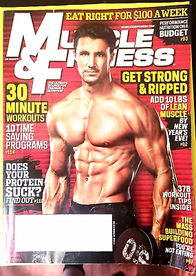 Muscle And Fitness December 2011 Magazine Weider Olympia Bodybuilding Greg Pritt • $8.49