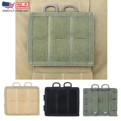 Hook And Loop Tactical Patches Board Molle Attachment Patches Display Board • $7.99