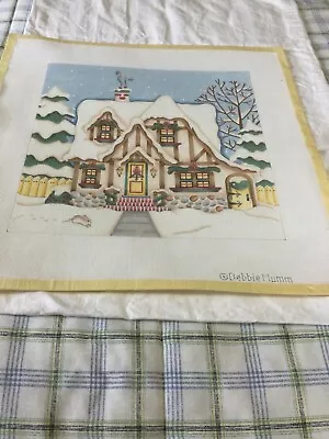 $225 • Buy Msd Hp Needlepoint Tudor Cottage By Debbie Mumm # Dm145d