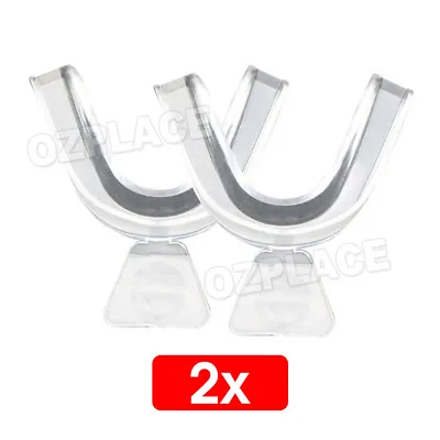 $5.95 • Buy Teeth Whitening Mouth Trays Custom Self Mould Thermo Plastic Ultra Clear Guards