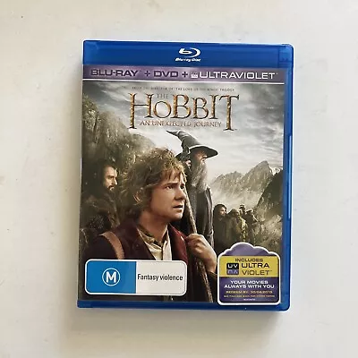 Hobbit  An Unexpected Journey (Blu-ray 2012) 3 Disc Set • £3.13