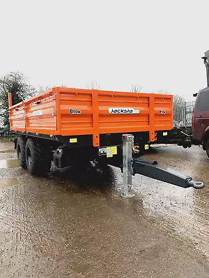 8 Ton Drop Side Farm Tipper Trailer Brakes On All 4 TOP END QUALITY • £8331