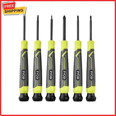 6-piece Precision Screwdriver Set Cushion Grip Handles Mini Small Screwdriver • $8.99