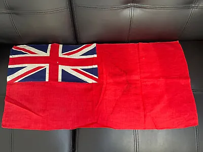 Vintage British Made Union Jack Ensign Flag - Nautical Maritime Merchant Navy • £24.75