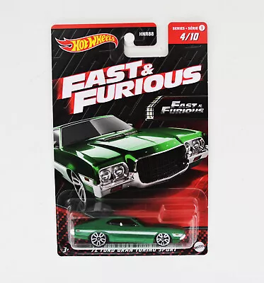 1972 Ford Gran Torino Sport Hot Wheels Premium Fast & Furious Collector Sets • $10