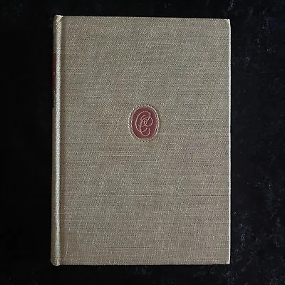 The Selected Poems Of Robert Browning Classics Club 1942 HC Book Walter J Black • $4.49