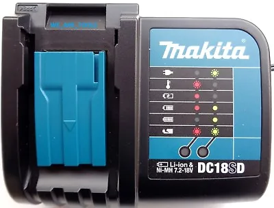 New DC18SD Makita Genuine 18V Battery Charger 18 Volt 4 BL1830 BL1840B BL1850B • $25.97