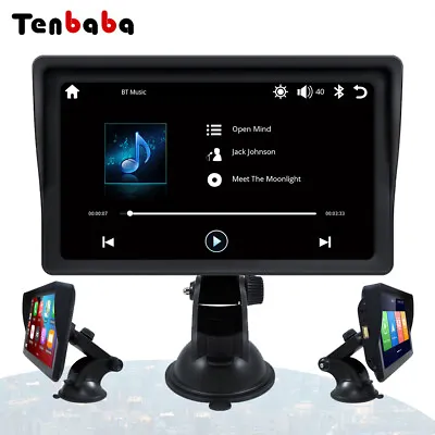 Portable Carplay Screen Car Stereo Radio Android Auto Bluetooth 7'' Touch Screen • $99.62