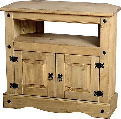 Corona Mexican Pine Tv Unit Cabinet Stand • £104.99