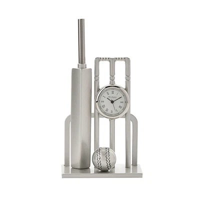 £28.99 • Buy Miniature Cricket Clock - Satin Silver