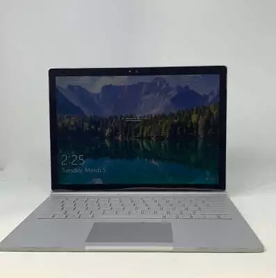 Microsoft Surface Book 1 13.5  I7-6600U 2.60GHz 8GB RAM 256GB SSD • $157.99