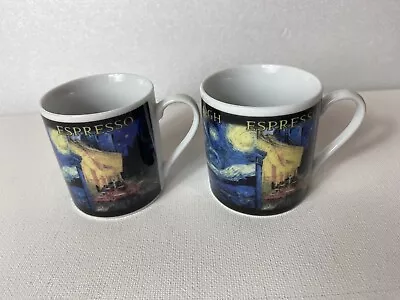 Vincent Van Gogh Espresso Ceramic 3 Oz Cup Mug Gogh Gear • $6.99