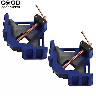 Woodworking Welding Clamping Tool 4  90 Degree Right Angle Corner Clamps 2Pcs • $63