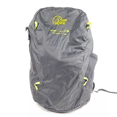 Lowe Alpine Stuff-It 22L Hiking Backpack Ultra Light Fold Up Pack Black • $29.99