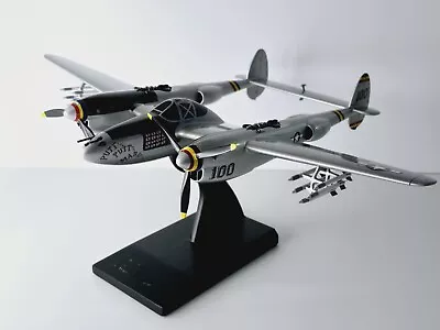 Lockheed P-38 Lightning  Putt Putt Maru  - 1:32 Scale Wood Desktop Airplane • $129.99