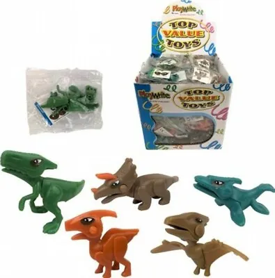 £2.49 • Buy 6 X M Y O Dinosaur Kit Halloween Christmas Party Bag Filler Toy Gift 4cm Dino