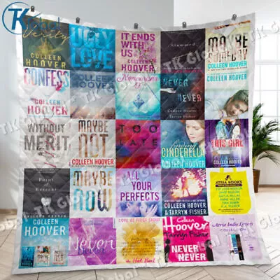 Colleen Hoover Quilt Colleen Hoover Quilt Blanket For Fan • $69.95