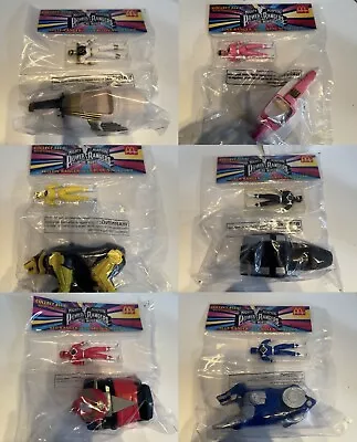 McDonalds Happy Meal 1995 Mighty Morphin Power Rangers Set Of 6 • $65