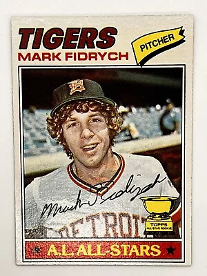 1977 Topps Mark Fidrych All Star Rookie #265 Detroit Tigers EXNM! • $15