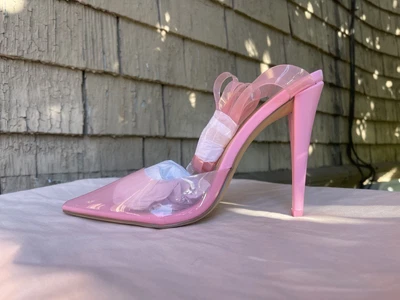 $35.60 • Buy Pink Vinyl Zara Pumps