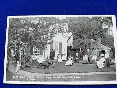 Ruislip Middlesex 1910 Vintage Printed Photo Postcard THe Poplars. • £1.50