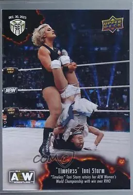 2023 Upper Deck AEW Match Dated Moments SE WORLDS END #26 • $5.08