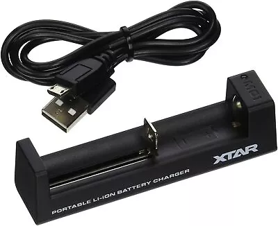 Xtar MC1 Portable USB Battery Charger 1 Slot For Li-ion Batteries UK • £4.99