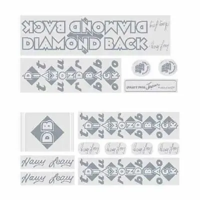 Diamond Back - Harry Leary Turbo DB Decal Set - Old School Bmx • $66