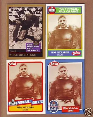 4 DIFFERENT Mike Michalske Cards - Packers Penn State ! • $9.99