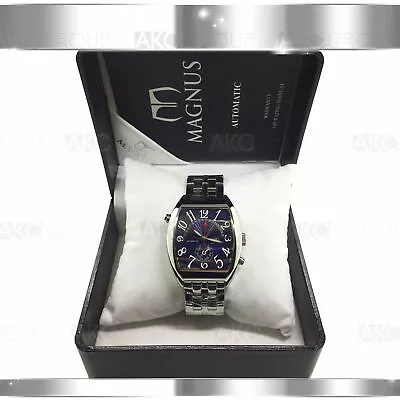 MAGNUS Monterrey M110MSS41 Automatic Stainless Steel Mens Watch • $395