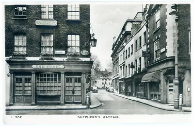 RP MAYFAIR Shepherd Street SHEPHERDS PUB Watney's LONDON W1 • £6