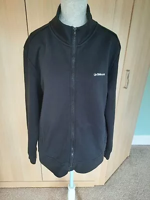 LA Gear Women's Black Zipped Fleece - Size 14 • £3.50