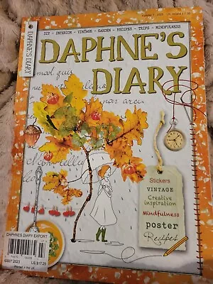 DAPHNE'S DIARY Number 7 2023 POSTER Stickers VINTAGE Recipe GREEN WEDDING Berlin • $8.99